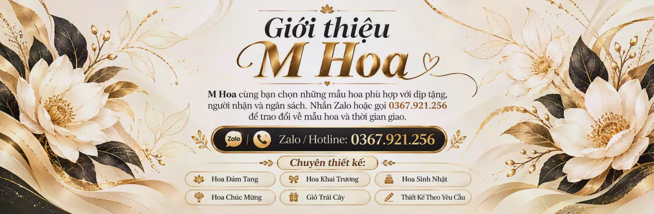 Ảnh bìa Shop hoa tươi Kiến Tường Long An - Gửi hoa đẹp, trao lời thương